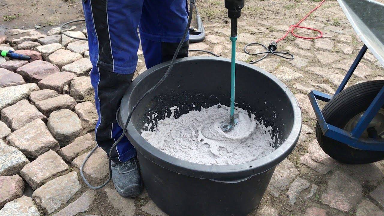 Epoxidharzfugenmörtel für unkrautfreie Pflasterfugen, Trendy-Bau